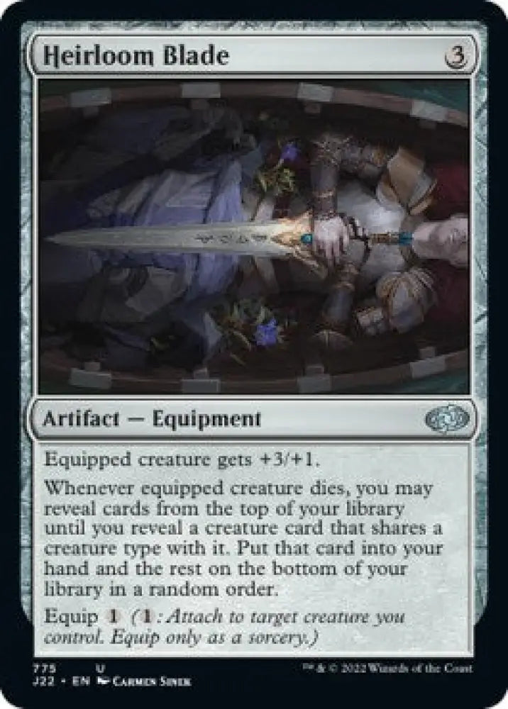 Heirloom Blade [Jumpstart 2022] - MTG Single