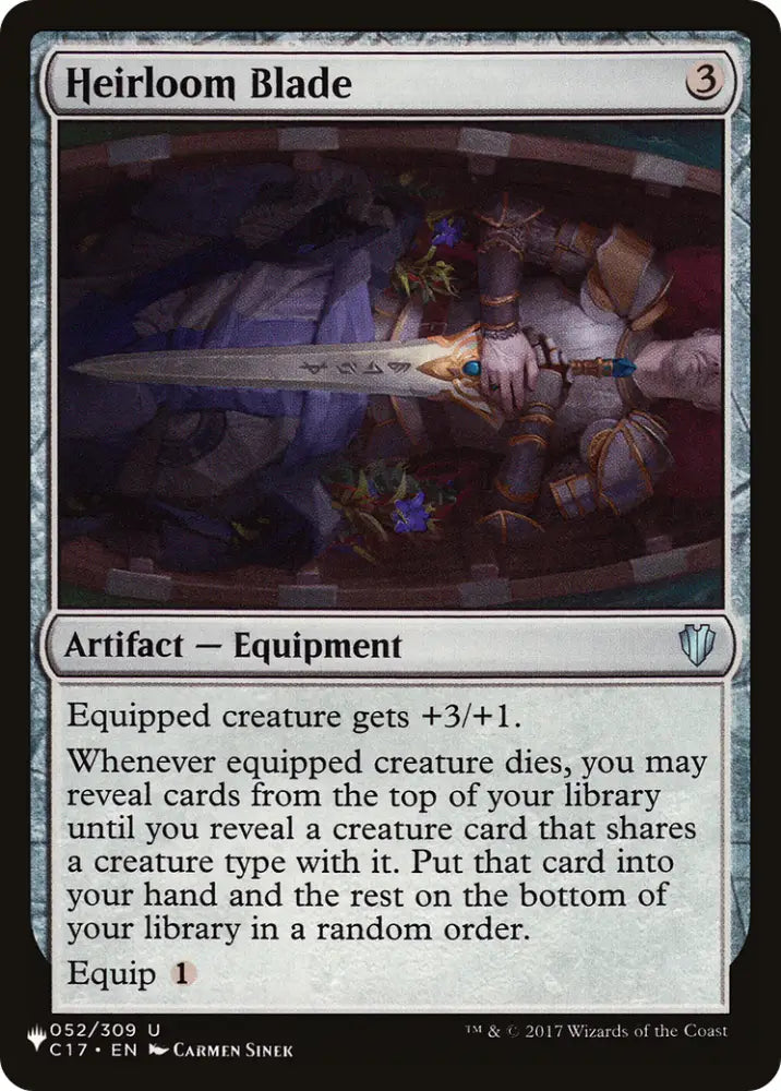 Heirloom Blade [Secret Lair: Angels] - MTG Single