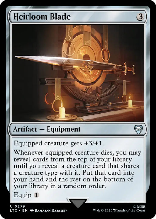 Heirloom Blade [The Lord of the Rings: Tales of Middle-Earth Commander] - MTG Single