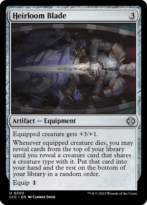 Heirloom Blade [The Lost Caverns of Ixalan Commander] - MTG Single