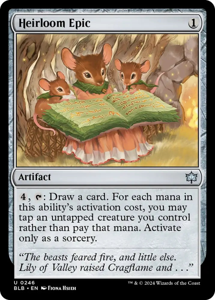 Heirloom Epic [Bloomburrow] - MTG Single