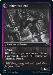 Heirloom Mirror // Inherited Fiend [Innistrad: Double Feature] - MTG Single