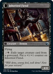 Heirloom Mirror // Inherited Fiend [Innistrad: Midnight Hunt] - MTG Single