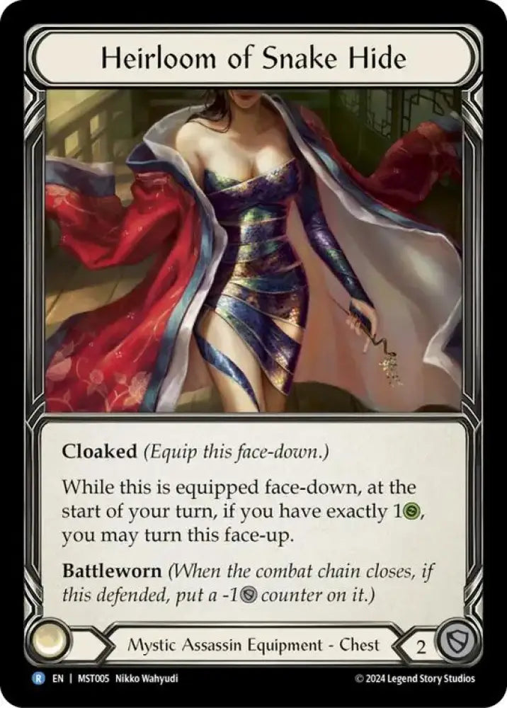 Heirloom of Snake Hide [Part the Mistveil] - Flesh And Blood Single