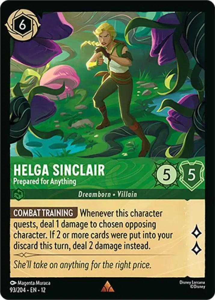 Helga Sinclair - Prepared for Anything (93/204) [Wilds Unknown]
