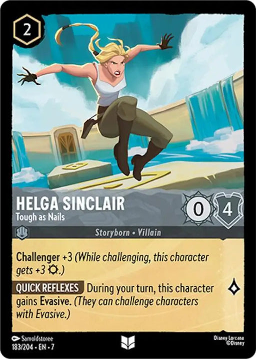 Helga Sinclair - Tough as Nails (183/204) [Archazia’s Island] - Lorcana Single