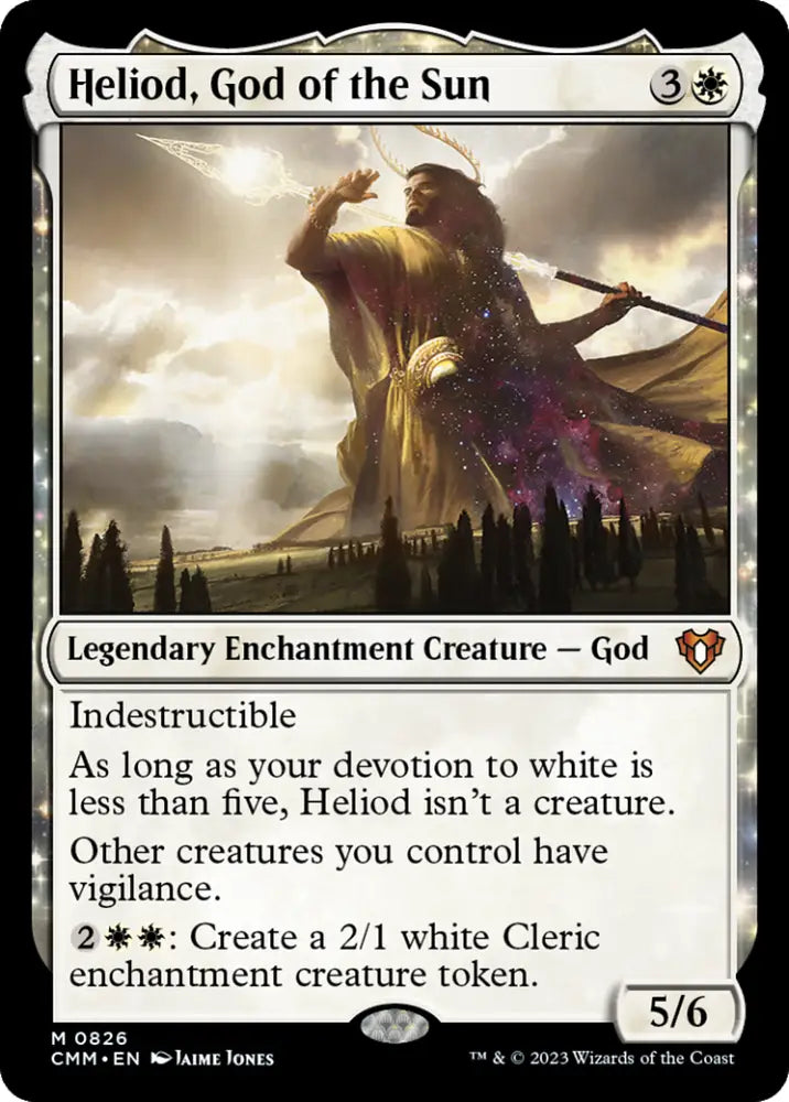 Heliod God of the Sun [Commander Masters] - MTG Single