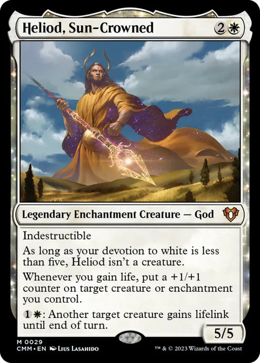 Heliod Sun-Crowned [Commander Masters] - MTG Single