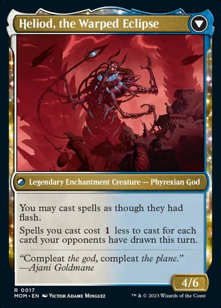Heliod the Radiant Dawn // Heliod the Warped Eclipse [March of the Machine] - MTG Single