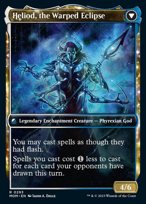 Heliod the Radiant Dawn // Heliod the Warped Eclipse (Showcase Planar Booster Fun) [March of the Machine] - MTG Single