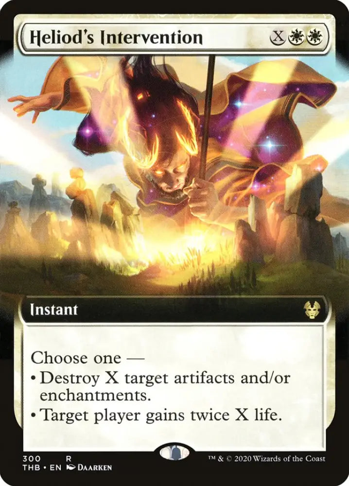 Heliod’s Intervention (Extended Art) [Theros Beyond Death] - MTG Single