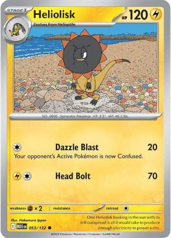Heliolisk (053/132) [ME01: Mega Evolution]