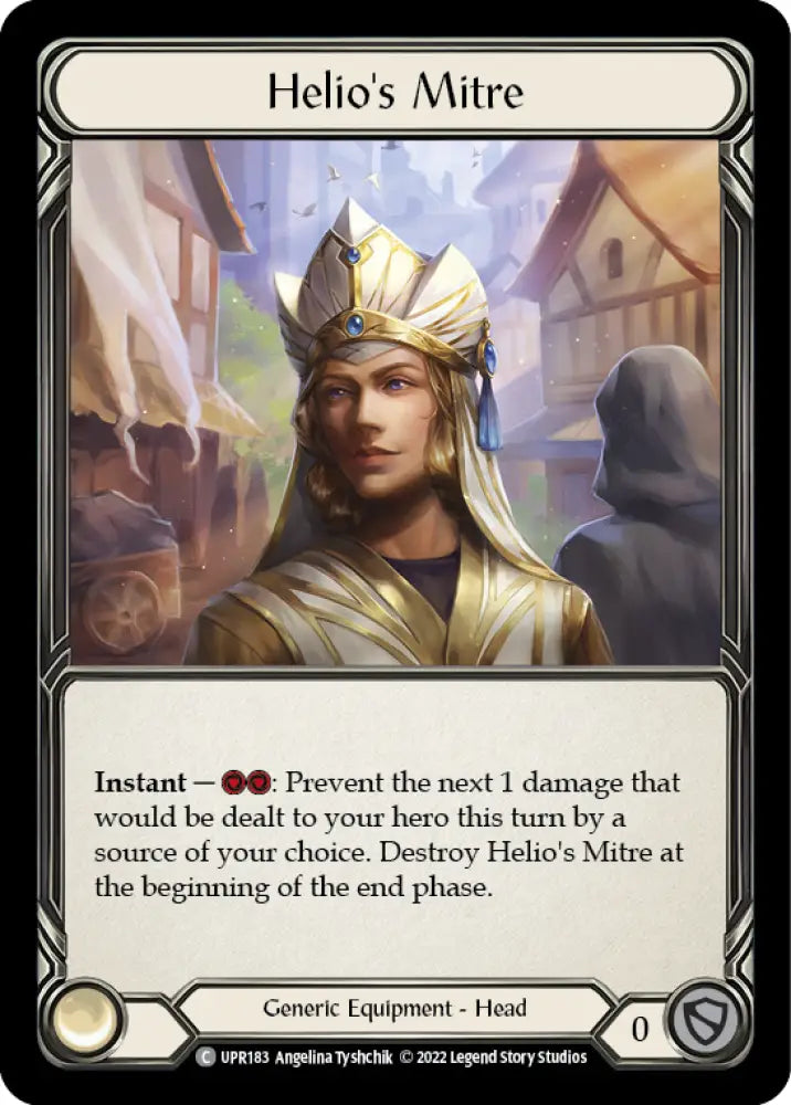 Helio’s Mitre [Uprising] Cold Foil - Flesh And Blood Single