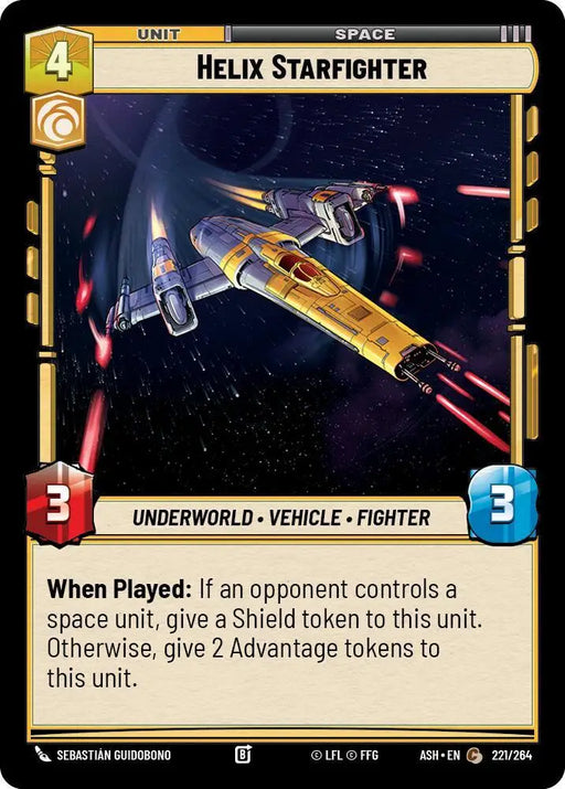 Helix Starfighter (221/264) [Ashes of the Empire]