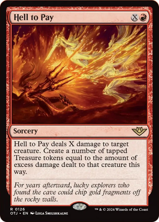 Hell to Pay [Outlaws of Thunder Junction] - MTG Single