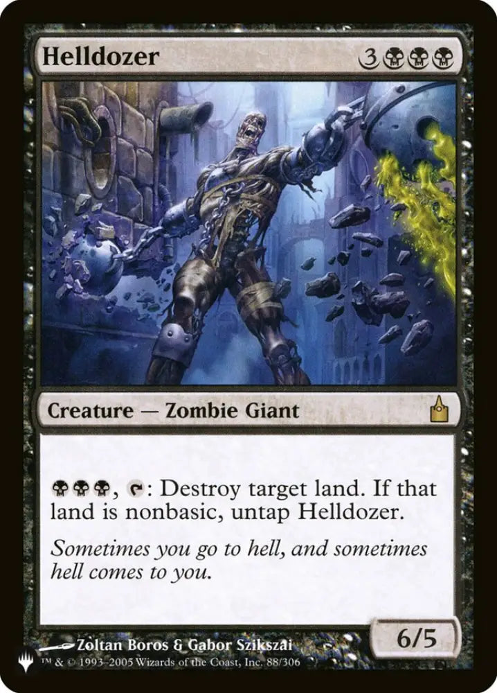 Helldozer [The List] - MTG Single