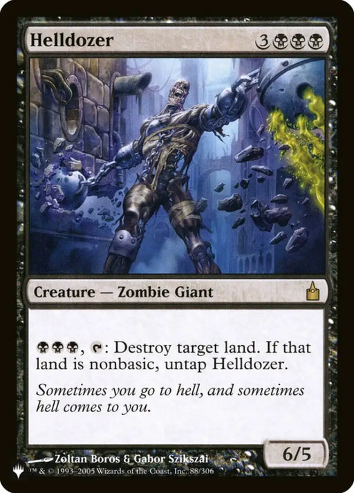 Helldozer [The List] - MTG Single