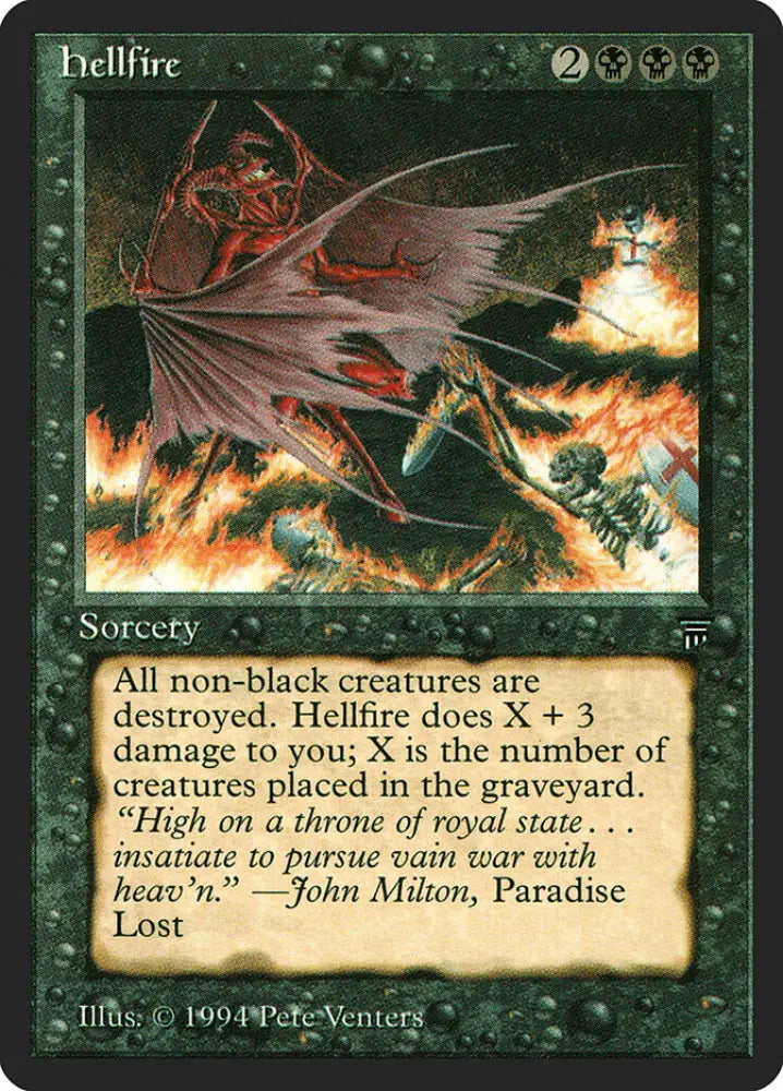 Hellfire [Legends] - MTG Single