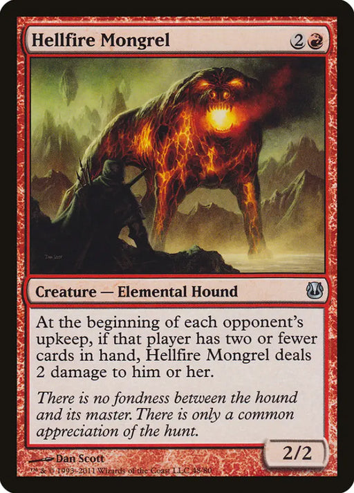 Hellfire Mongrel [Duel Decks: Ajani vs. Nicol Bolas] - MTG Single