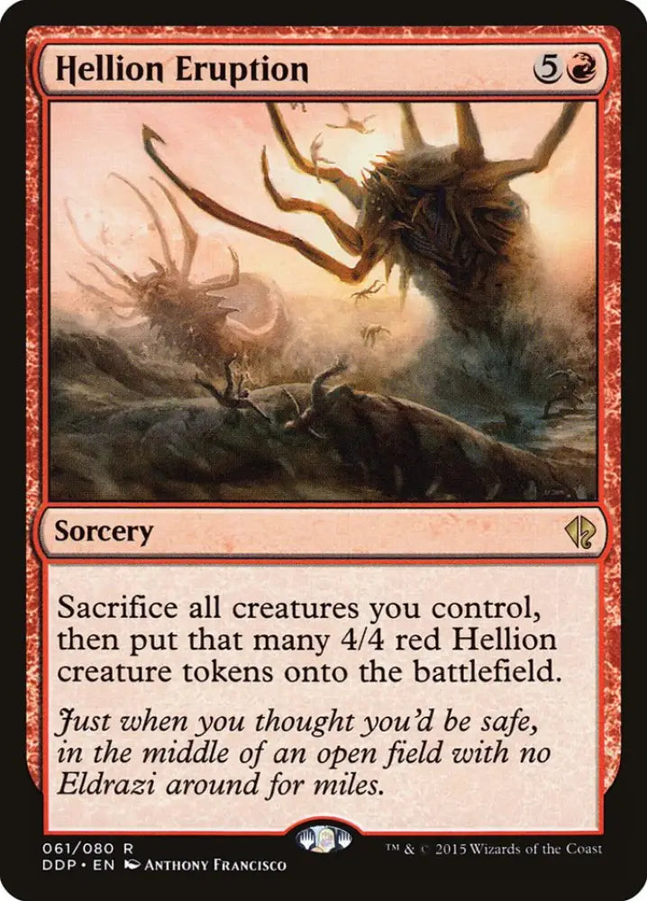 Hellion Eruption [Duel Decks: Zendikar vs. Eldrazi] - MTG Single