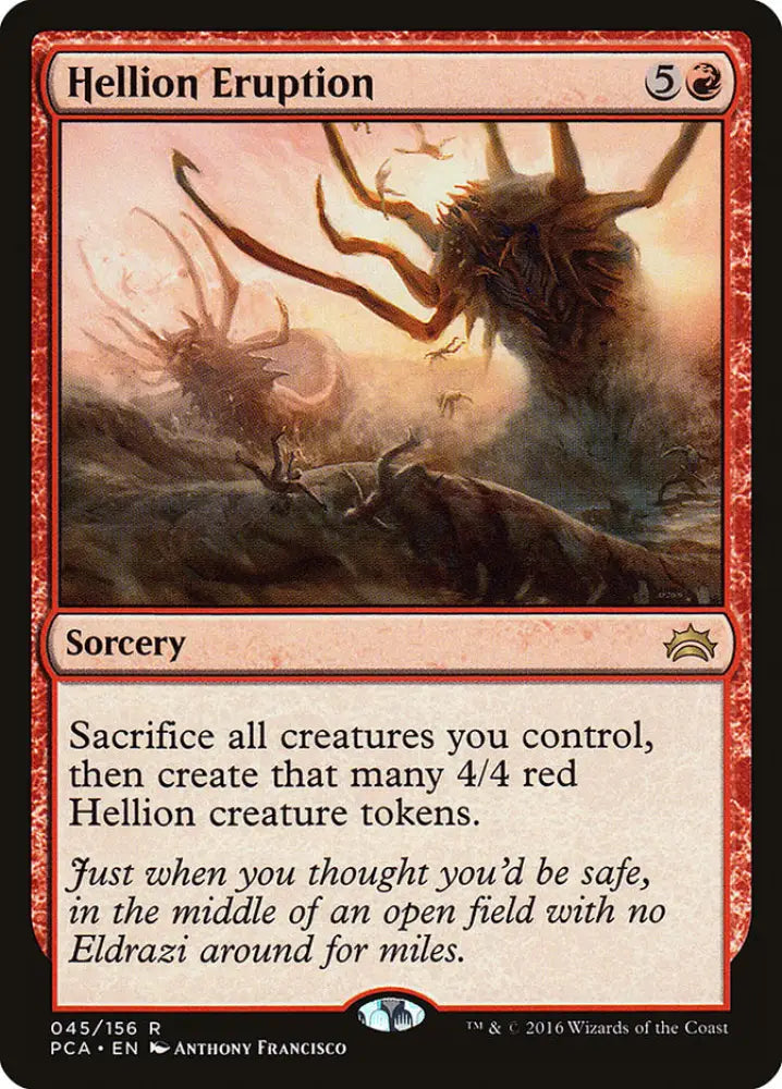 Hellion Eruption [Planechase Anthology] - MTG Single