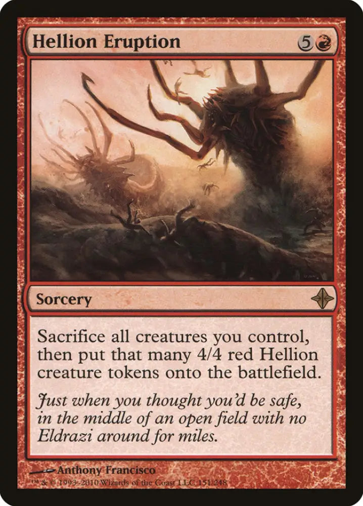 Hellion Eruption [Rise of the Eldrazi] - MTG Single