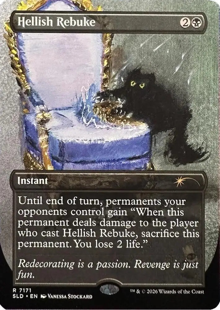 Hellish Rebuke (7171) [Secret Lair Drop]