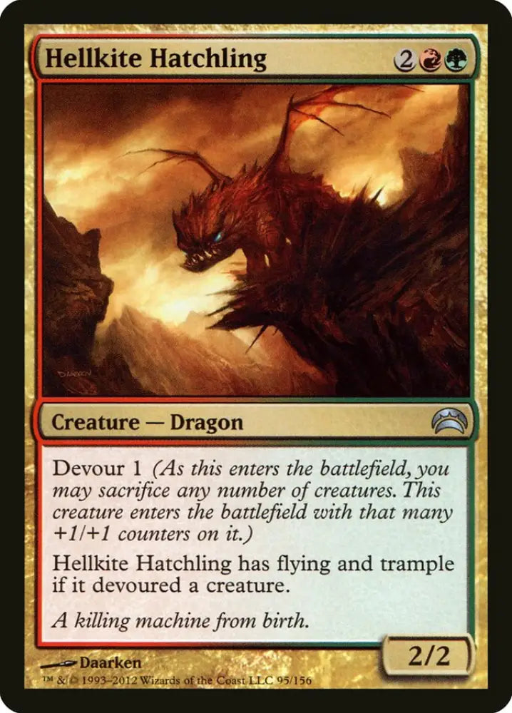 Hellkite Hatchling [Planechase 2012] - MTG Single
