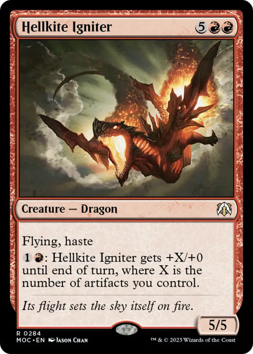 Hellkite Igniter [March of the Machine Commander] - MTG Single