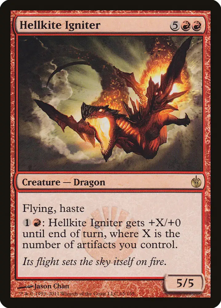 Hellkite Igniter [Mirrodin Besieged] - MTG Single