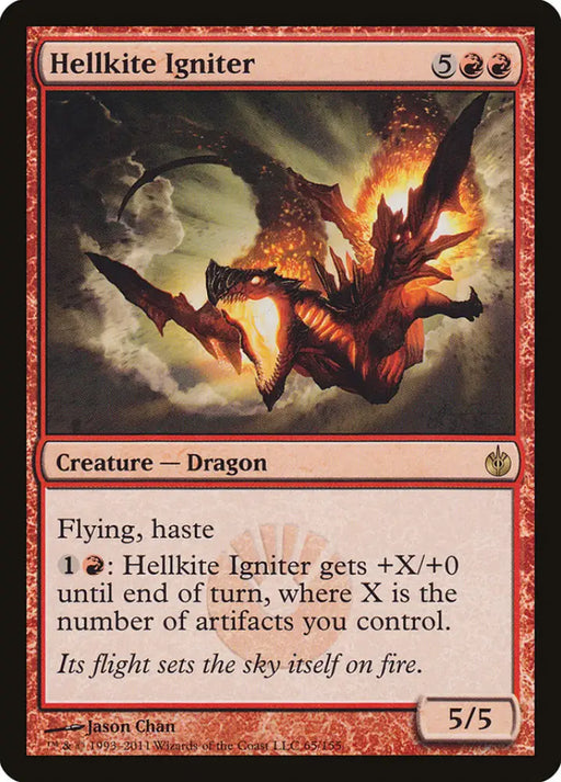 Hellkite Igniter [Mirrodin Besieged] - MTG Single