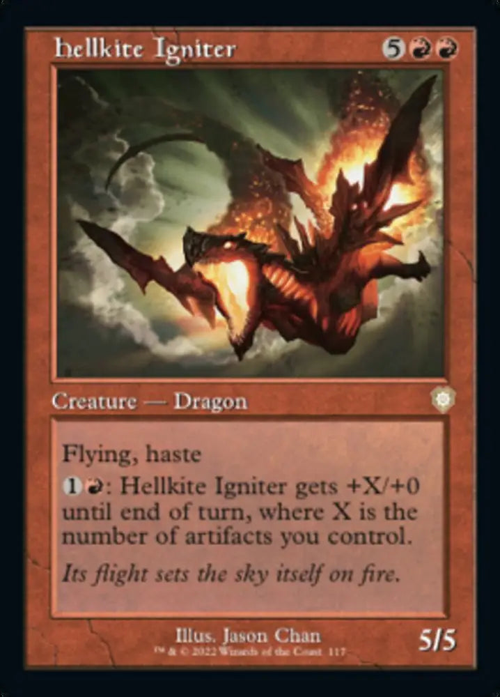Hellkite Igniter (Retro) [The Brothers’ War Commander] - MTG Single