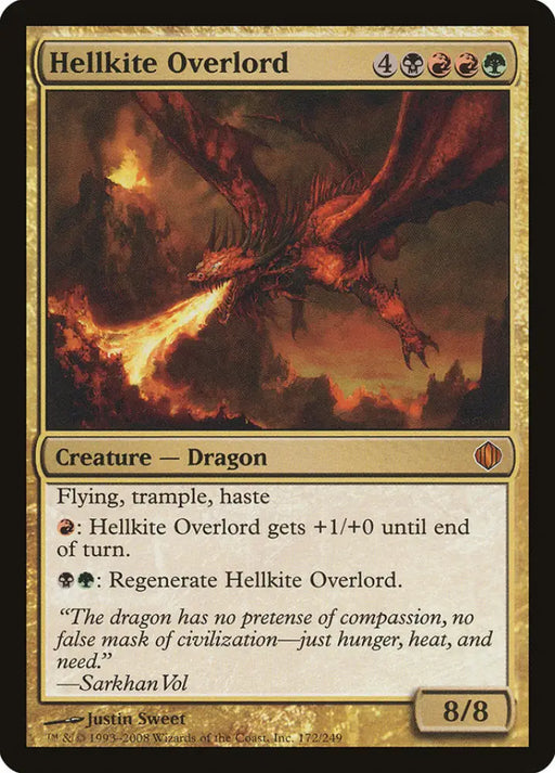 Hellkite Overlord [Shards of Alara] - MTG Single