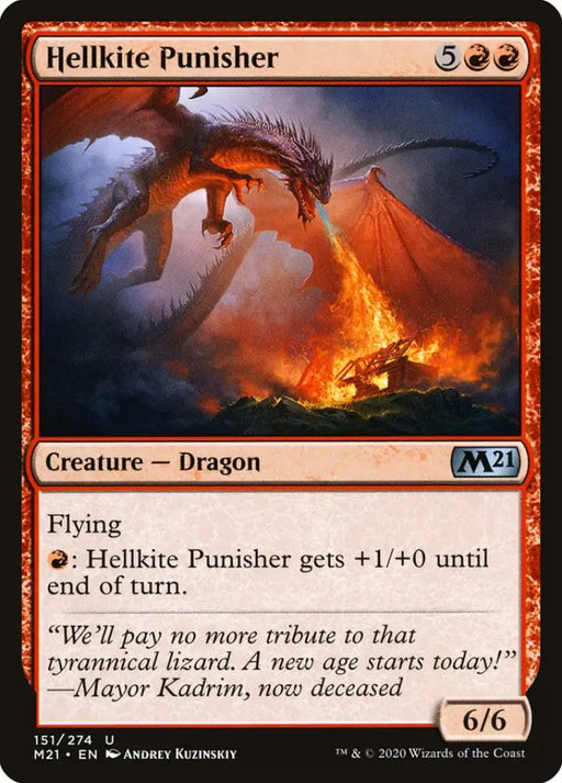 Hellkite Punisher [Core Set 2021] - MTG Single
