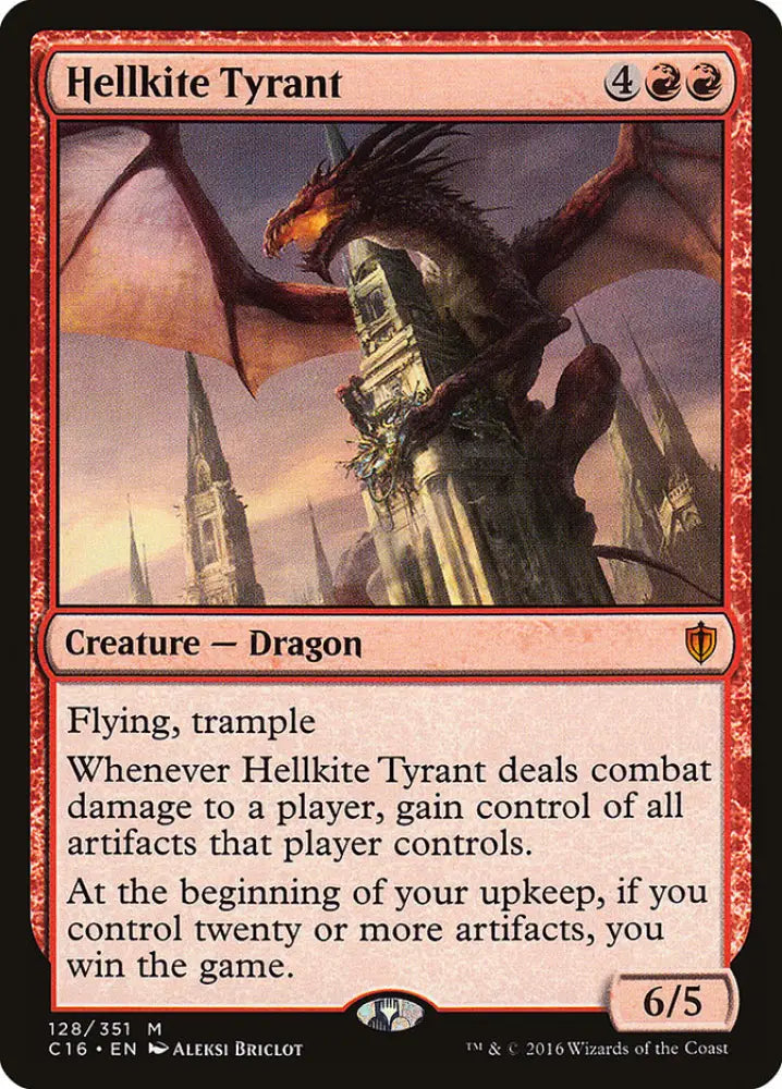 Hellkite Tyrant [Commander 2016] - MTG Single