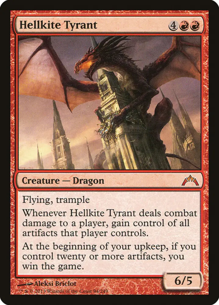 Hellkite Tyrant [Gatecrash] - MTG Single