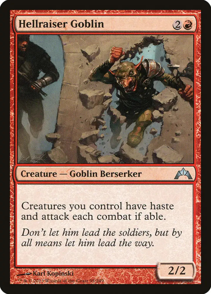 Hellraiser Goblin [Gatecrash] - MTG Single