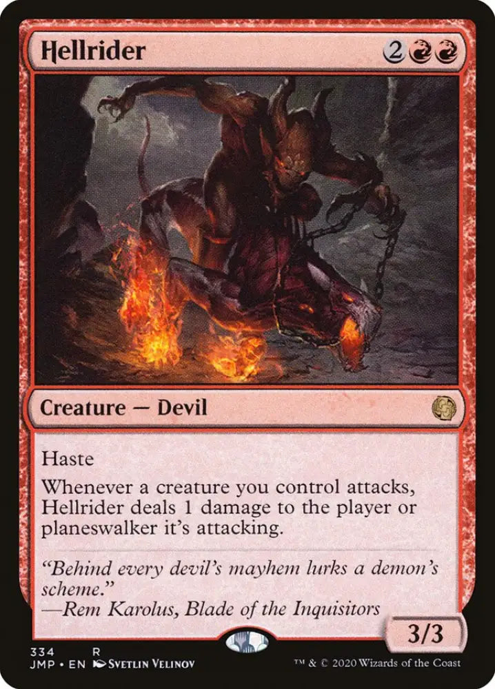 Hellrider [Jumpstart] - MTG Single