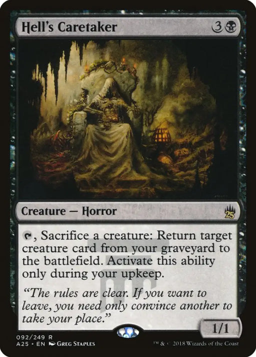Hell’s Caretaker [Masters 25] - MTG Single