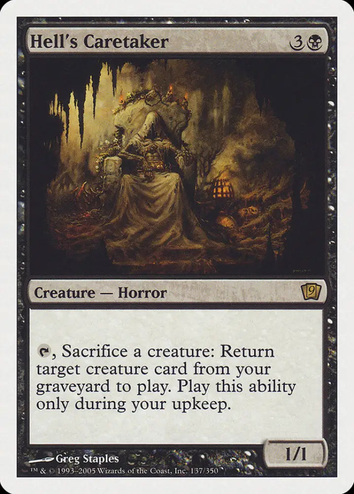 Hell’s Caretaker [Ninth Edition] - MTG Single