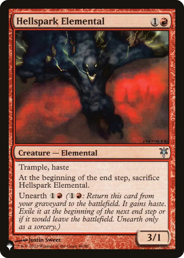 Hellspark Elemental [The List] - MTG Single