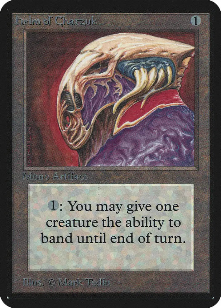 Helm of Chatzuk [Alpha Edition] - MTG Single