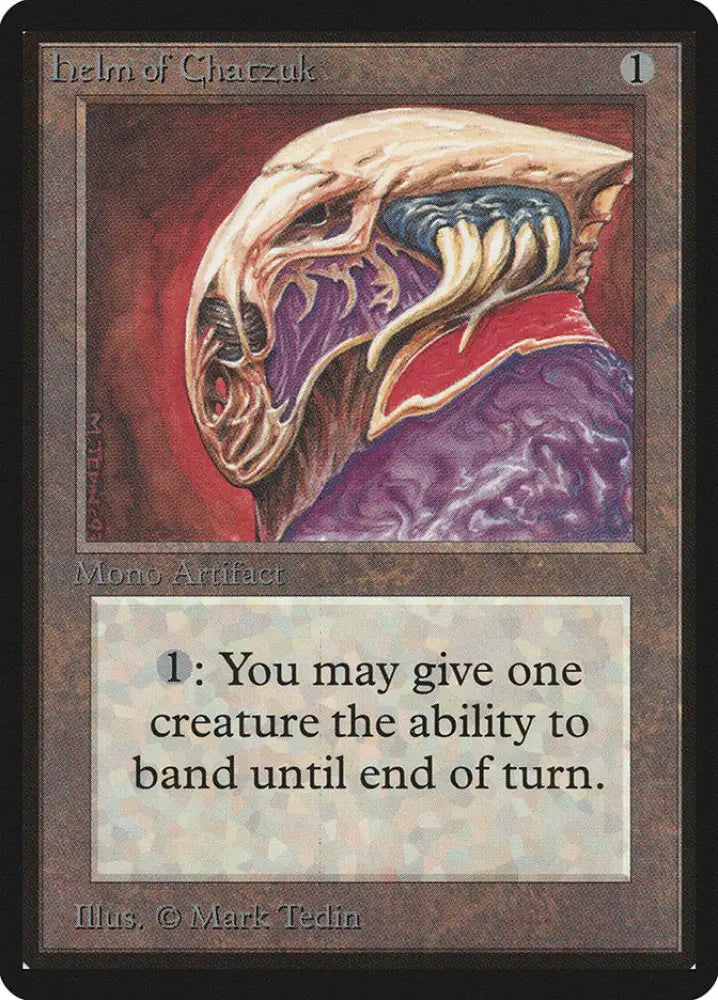 Helm of Chatzuk [Beta Edition] - MTG Single