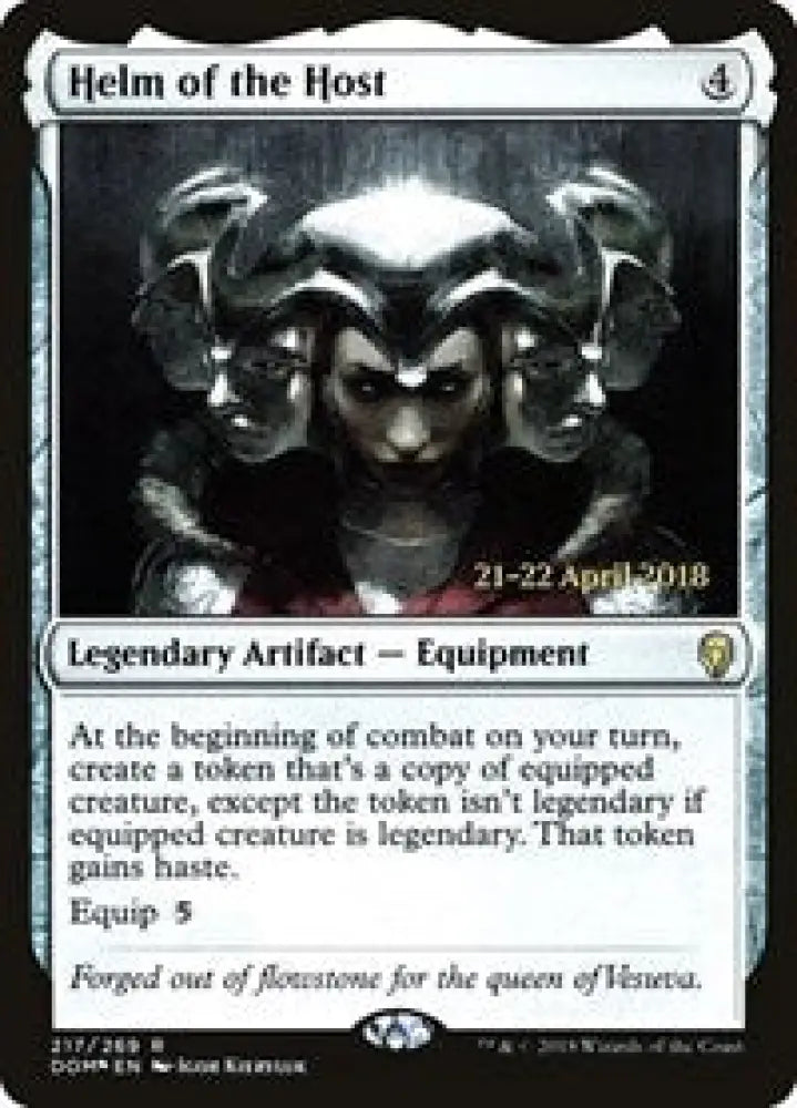 Helm of the Host (217) [Prerelease Cards]