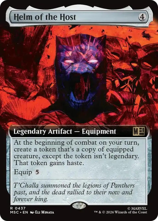 Helm of the Host (Extended Art) (437) [Marvel Super Heroes Commander]