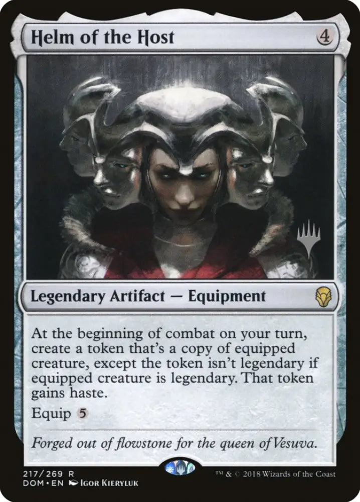 Helm of the Host (Promo Pack) [Dominaria Promos] - MTG Single