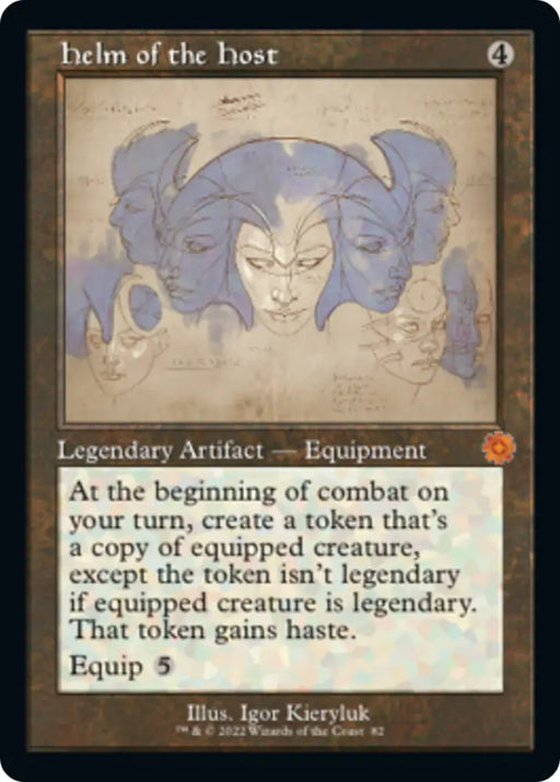 Helm of the Host (Retro Schematic) [The Brothers’ War Retro Artifacts] - MTG Single
