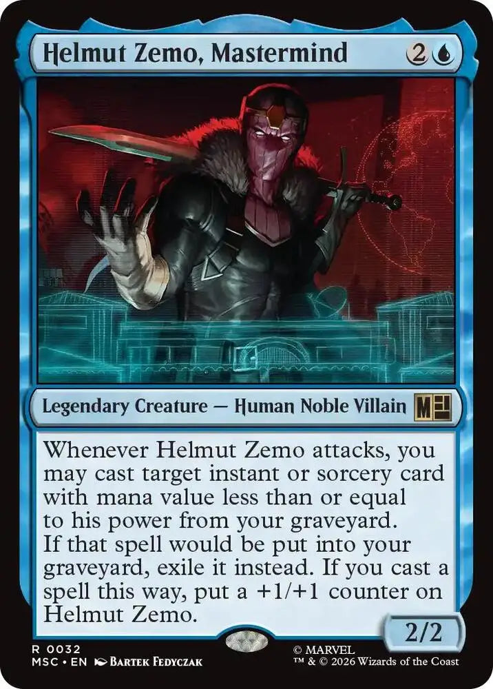 Helmut Zemo, Mastermind (32) [Marvel Super Heroes Commander]