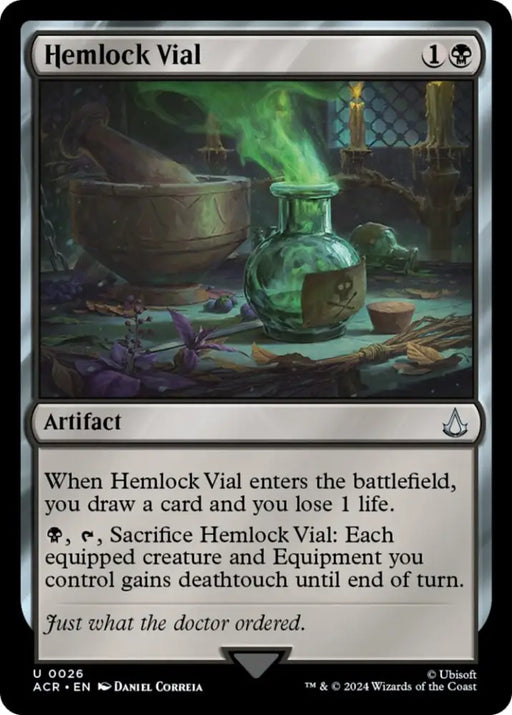 Hemlock Vial [Assassin’s Creed] - MTG Single