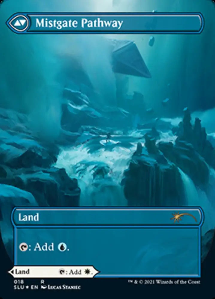 Hengegate Pathway // Mistgate Pathway (Borderless) [Secret Lair: Ultimate Edition 2] - MTG Single